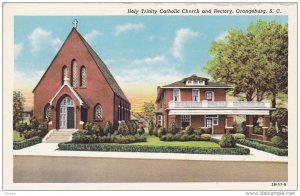 Holy Trinity Catholic Church and Rectory, Orangeburg, South Carolina, 30-40s