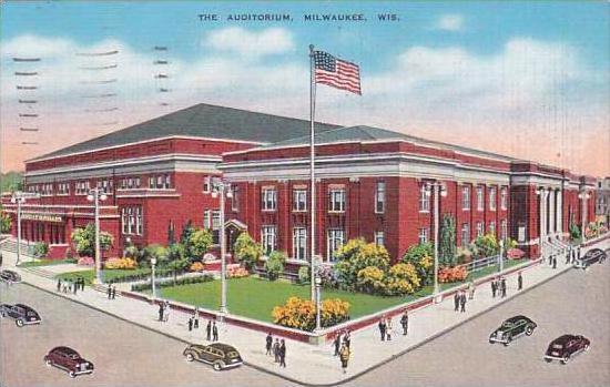 Wisconsin Milwaukee The Auditorium 1939