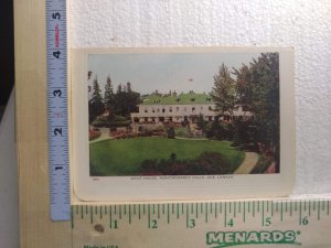 Postcard Kent House, Montmorency Falls, Quebec City, Canada