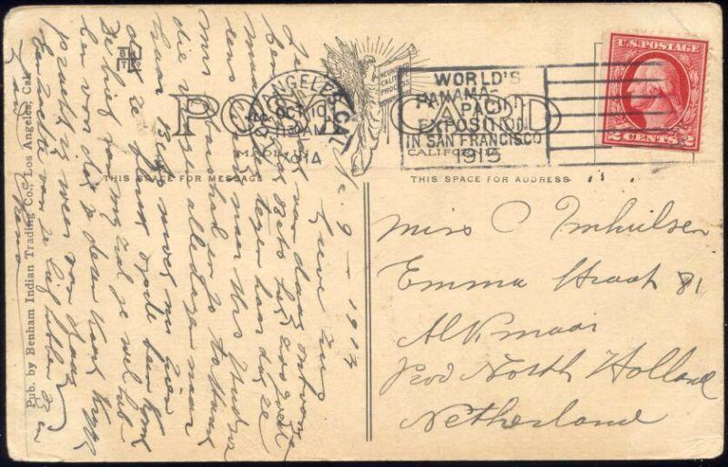 Douglas, Arizona, Public Library (1915) Stamp
