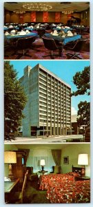 ANN ARBOR, MI ~ University of Michigan CAMPUS INN Roadside - 3.5x8 Postcard