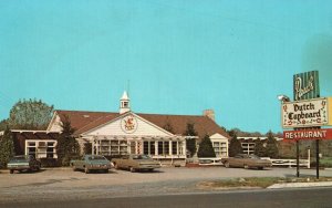 Paul's Dutch Cupboard Restaurant Building New Kingstown Pennsylvania PA Postcard