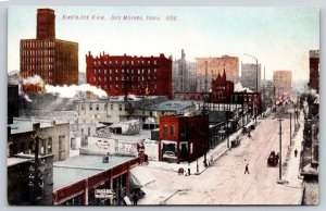 Des Moines Iowa~Arndt? Schwartz~Cigars~Night Before Christmas Sign~Factory Dist?