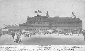 Balmer's Bathing Pavilion Coney Island, NY, USA Amusement Park 1907 