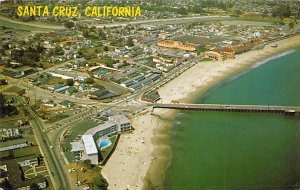 famous beach, boardwalk at Santa Cruz Santa Cruz California  