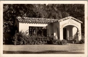 Turner's Sunken Gardens St Petersburg Florida Real Photo Postcard Z14 