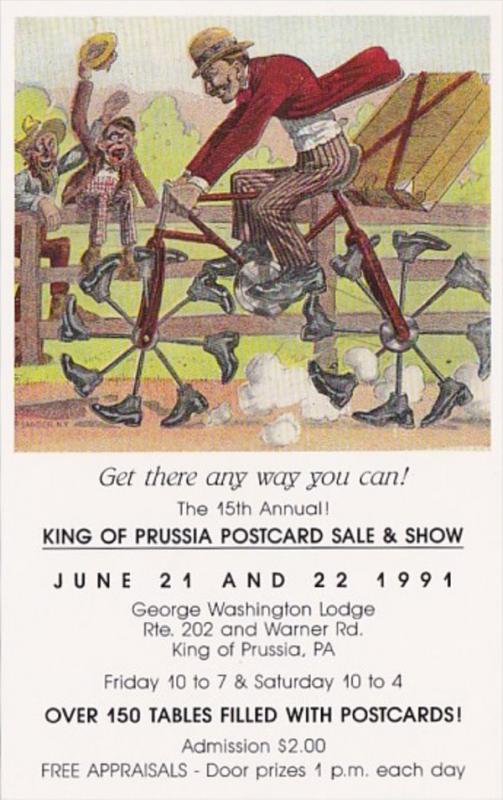 Pennsylvania King Of Prussia Postcard Sale & Show 1991