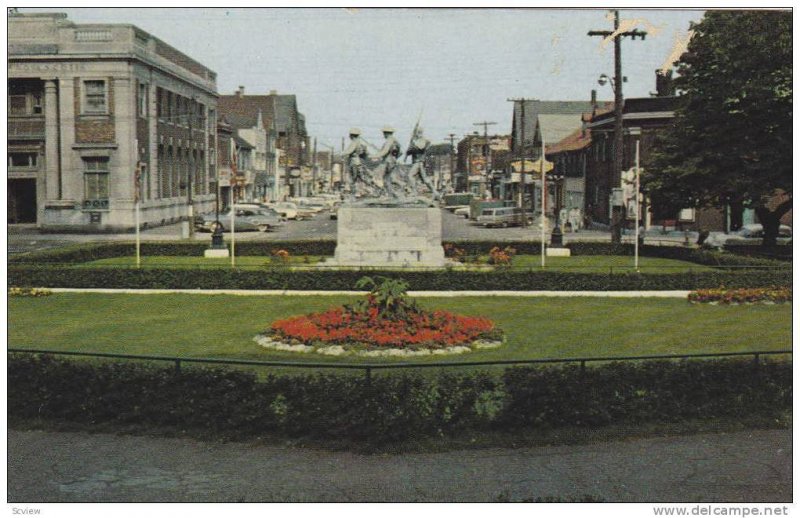 War Memorial, Charlottetown, Prince Edward Island, Canada, 1940-1960s