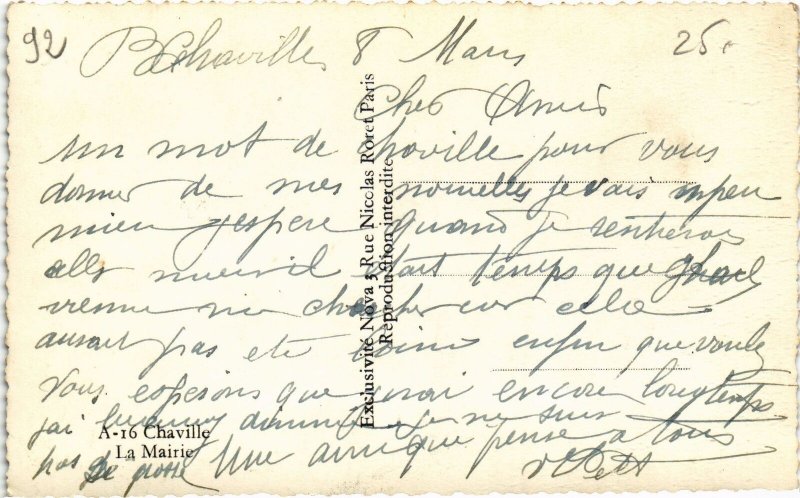 CPA Chaville La Mairie (1314613)