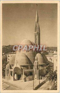 Postcard Old Nice (A M) Exterior of the Church of Saint Joan of Arc (J Droz a...