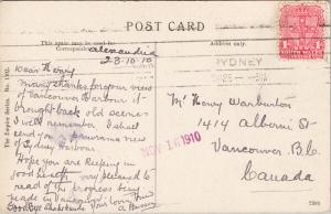 A Mountain Dairy Illawarra Australia AU w Stamp c1910 Postcard E55 