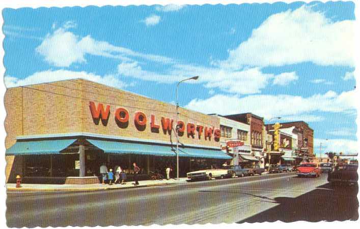 The F.W. Woolworth Store Cheboygan Michigan MI, North Main