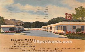 Bisonte Motel - Ventura, California CA  