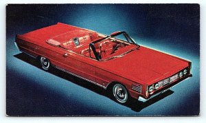 1965 MERCURY PARK LANE CONVERTIBLE  Car Advertising  Postcard