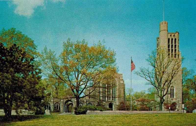 George Washington Memorial Chapel & Bell Tower Valley Forge, PA Postcard