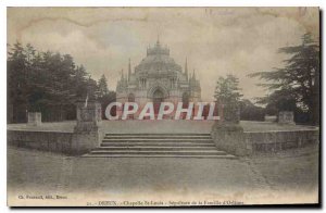 Old Postcard Dreux Chapelle St Louis Sepulture Family Orleans