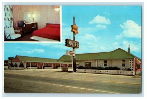 c1960s Ranger Motel Cheyenne Wyoming WY Advertising Unposted Postcard 