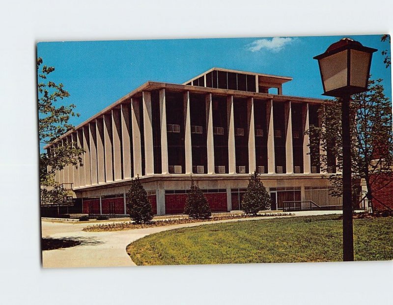Postcard Hugh Stephens Research Library Stephens College Columbia Missouri USA