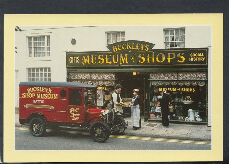 Sussex Postcard - Buckleys Museum of Shops, High Street, Battle  T8928
