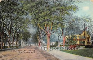 Main Street showing the Residence of Geo E Keith - Campello, MA