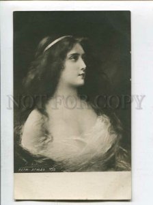 3120462 Lady w/ Long Hair by Angelo ASTI vintage PHOTO RARE PC