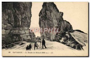 Old Postcard Gavarnie La breche Roland