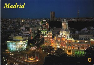 Spain Madrid La Cibeles Vintage Postcard BS.26