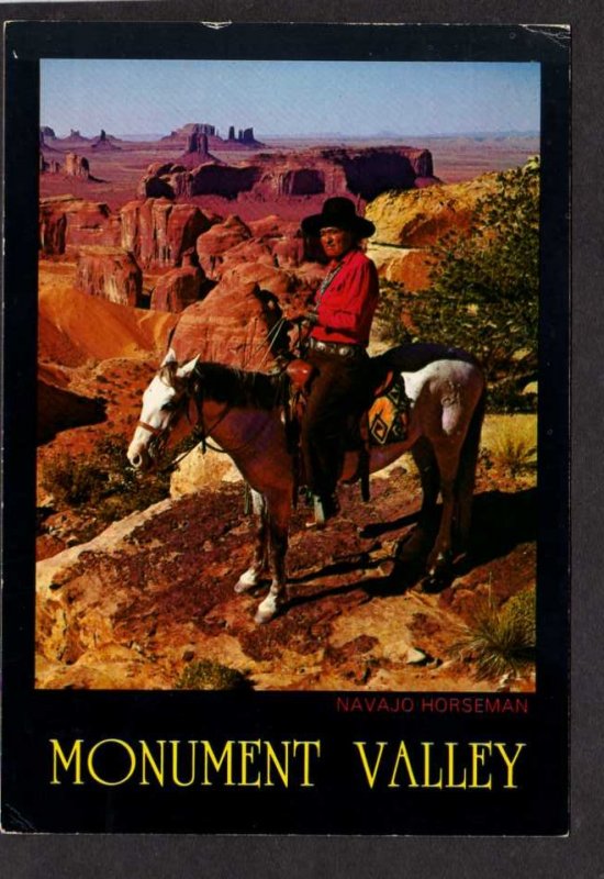 AZ Navajo Indian Horse Monument Valley Arizona Utah UT Indians Native American