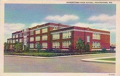 Maryland Hagerstown Hagerstown High School Curteich