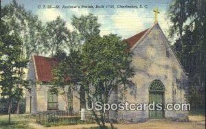 St Andrew's Parish 1706 - Charleston, South Carolina SC  