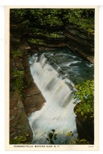 NY - Watkins Glen. Diamond Falls