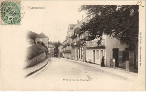 CPA PLOMBIERES - Avenue Louis Francais (154475)