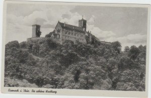 Vintage Postcard The Wartburg Castle in Thuringia Germany