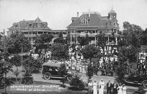 Administration Building House House Of David Real Photo - Benton Harbor, Mich...