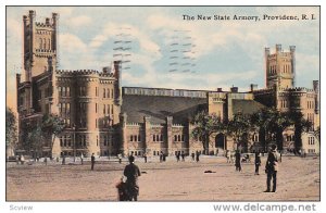 Exterior,  The New State Armory,  Providence,  Rhode Island,  PU_1911