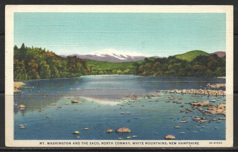 New Hampshire, White Mountains - Mt Washington & The Saco - [NH-208]