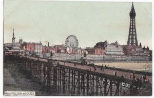 Lancashire; Blackpool From North Pier PPC Unposted, By RHO Hill 