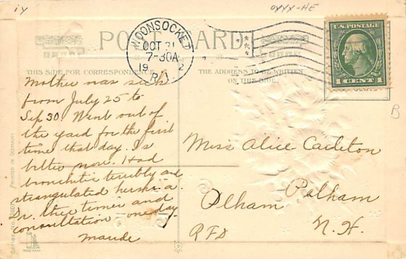 Series 2401 Halloween postal used unknown 