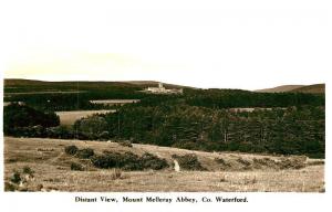 COUNTY WATERFORD IRELAND MOUNT MELLERAY ABBEY DISTANT VIEW PHOTO POSTCARD c1940s