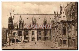 Rouen-Le Palais de Justice Post Card Old