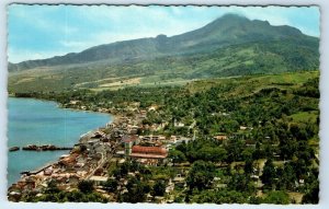 Saint-Pierre et le Mont Pele Vue Generale MARTINIQUE Postcard