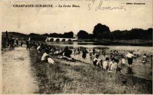 CPA CHAMPAGNE-sur-SEINE La Croix Bleue (977710)