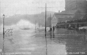 uk40653 scarborough south foreshore  real photo uk