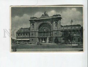 472742 Hungary Budapest Eastern railway station Vintage postcard