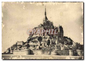 Old Postcard Mont Saint Michel Manche General East Coast View