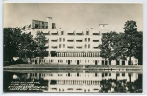 Roger Williams Inn Baptist Green Lake Wisconsin 1950s Real Photo postcard