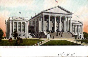 Virginia Richmond The State Capitol Building 1907