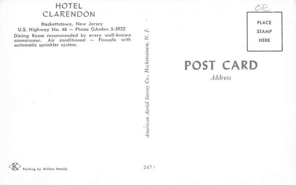 Hotel Clarendon in Hackettstown, New Jersey