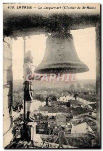 Old Postcard Bell Lavaur Jacquemart Tower of St Alain