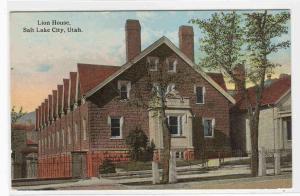 Lion House Salt Lake City Utah 1910c postcard